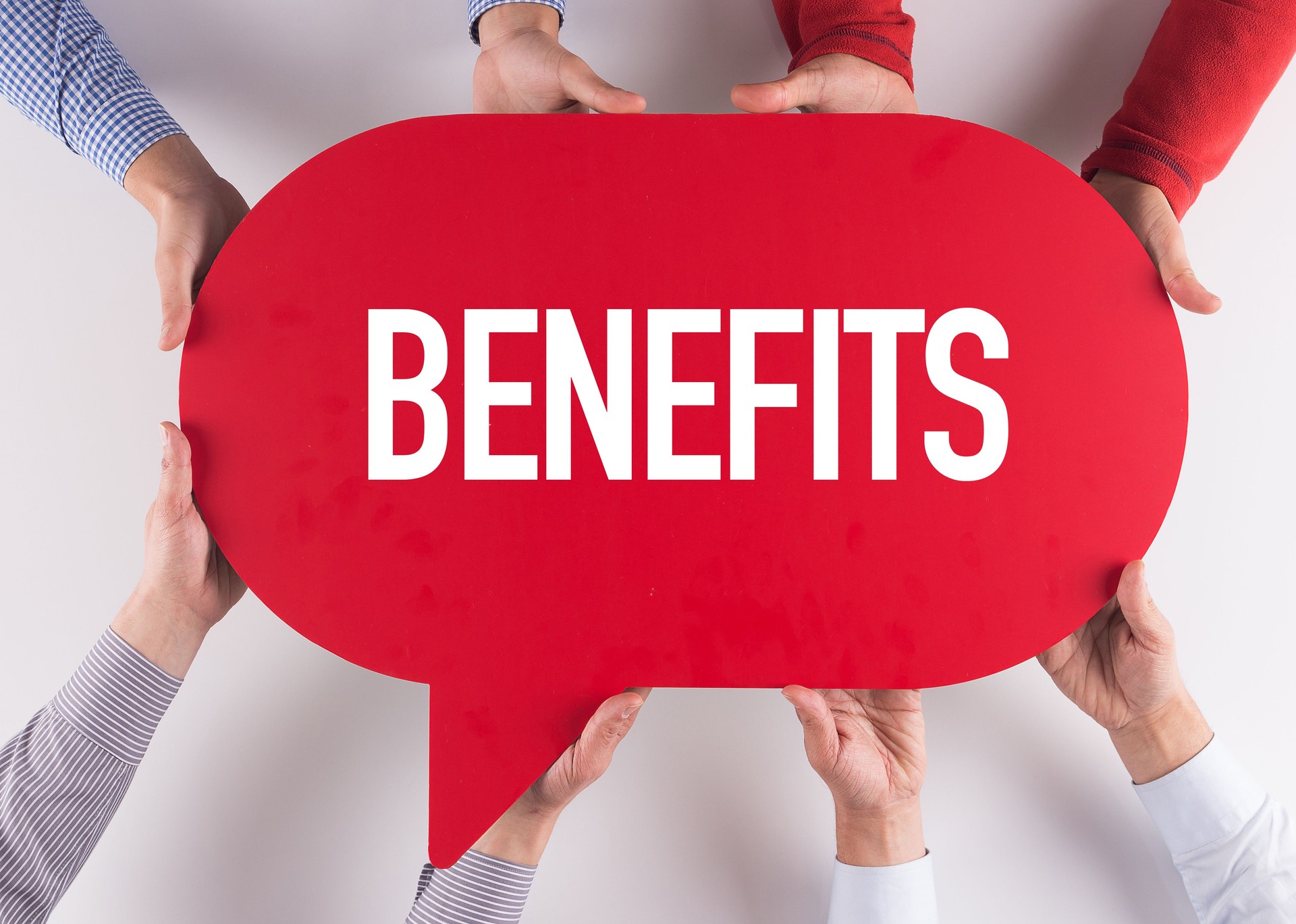 Group of People Message Talking Communication BENEFITS Concept